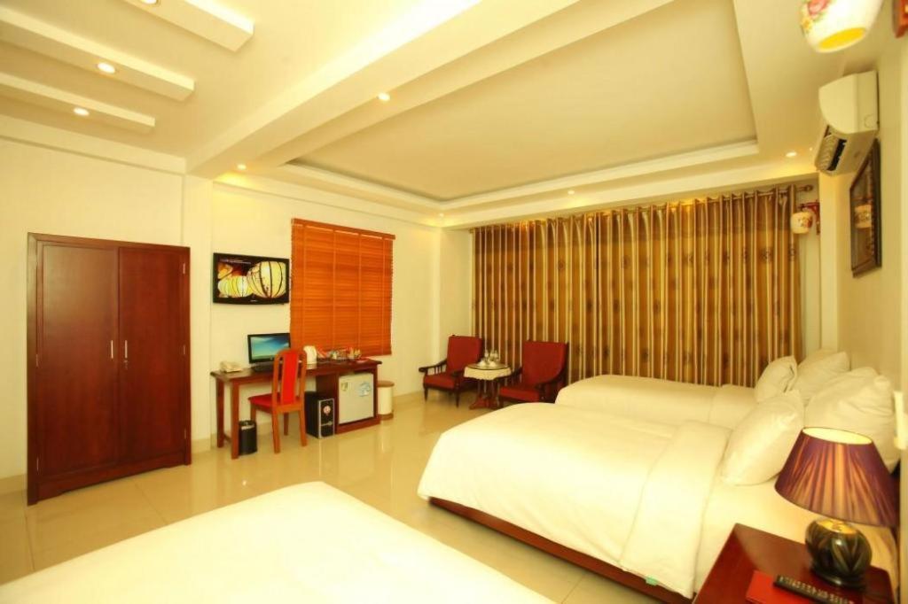 Ngoc Anh Hotel 2 Νιν Μπιν Εξωτερικό φωτογραφία